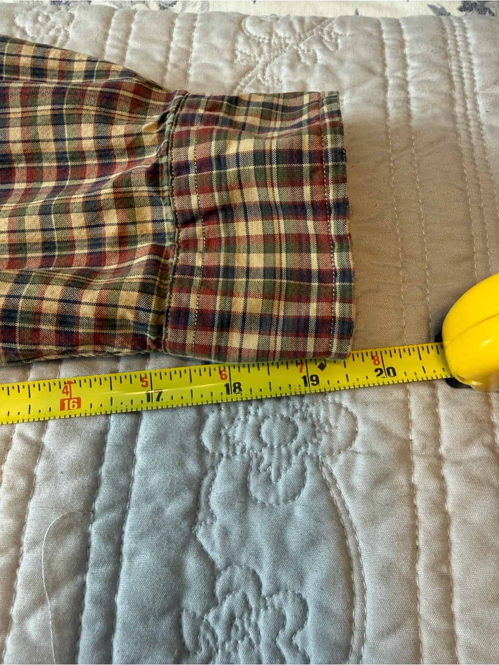 Polo Ralph Lauren Classic Fit Plaid Button Down Shirt Men’s XL Cotton Brown Gree - Picture 5 of 6